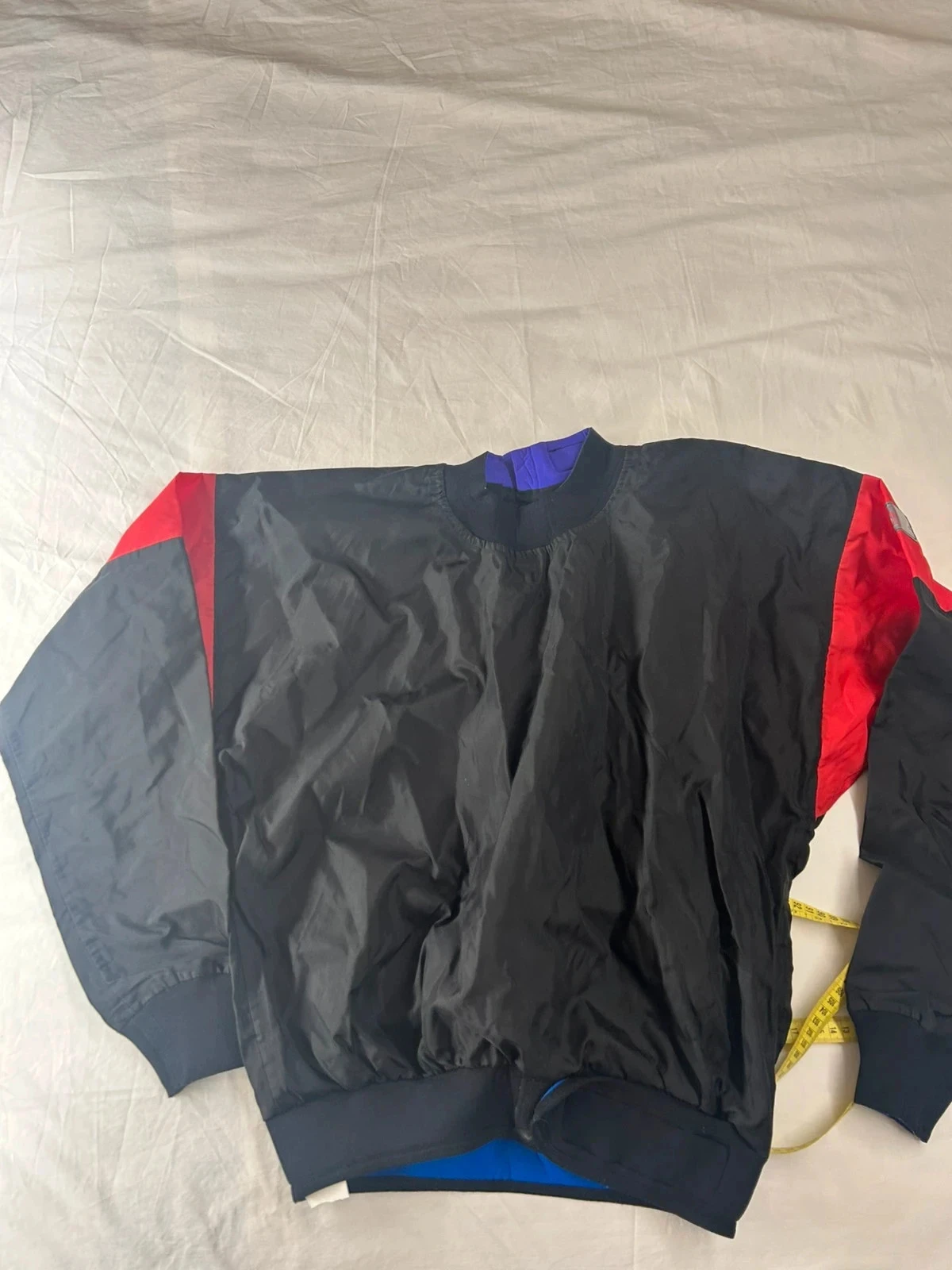 Pull veste imperméable coupe vent noir vintage style rétro y2k #89